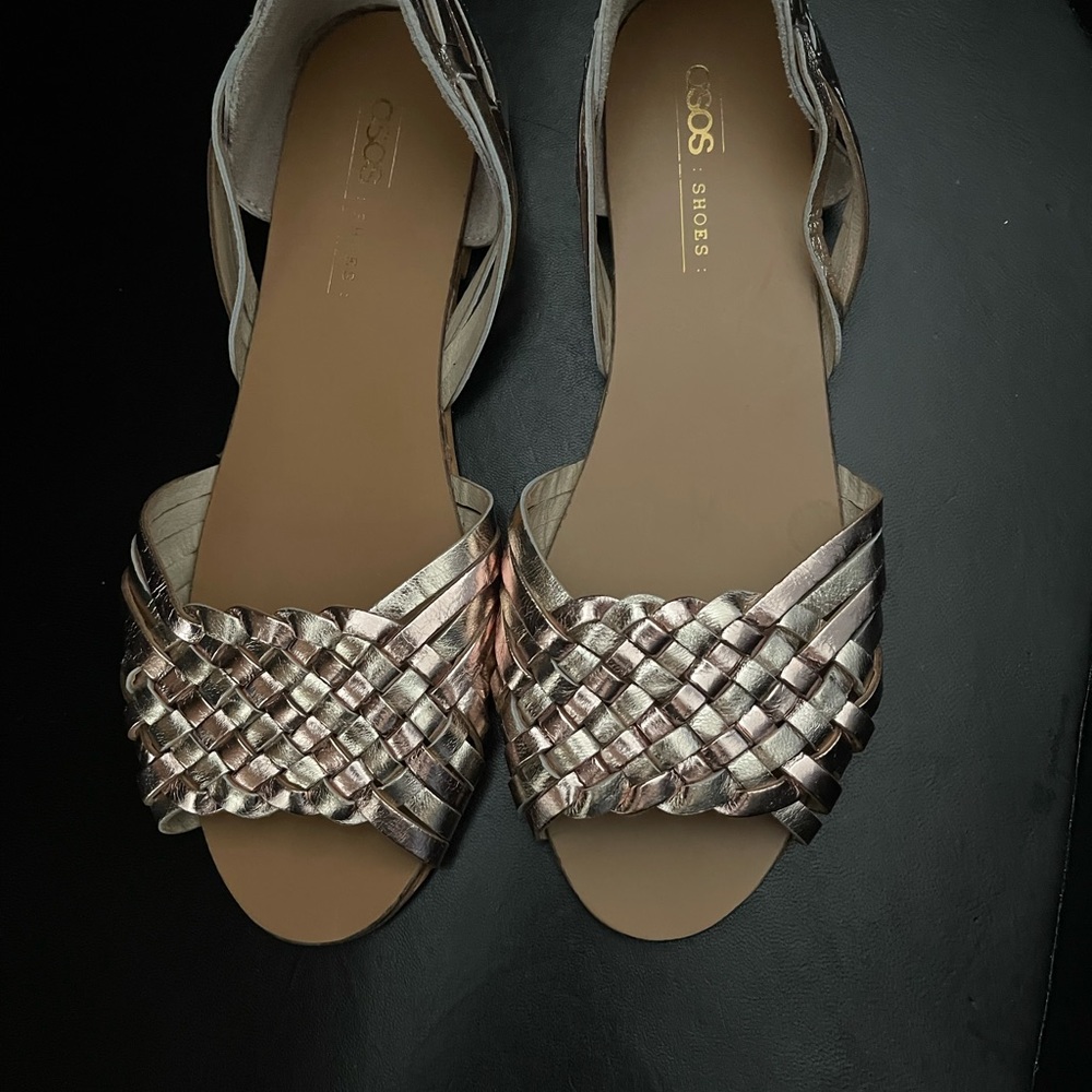 Rose Gold ASOS Flats